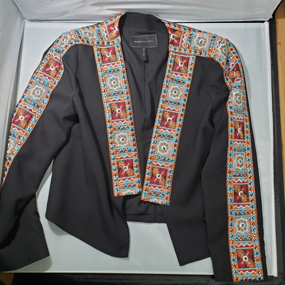 BCBG EMBROIDERED BLAZER SZ SMALL - Picture 4 of 7